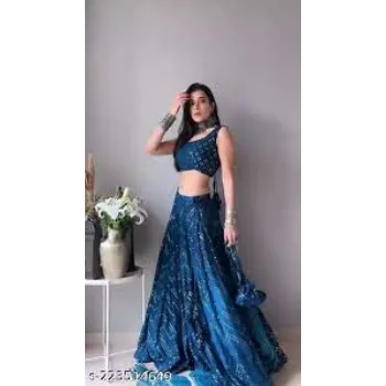 Semi Stiched Lehenga
